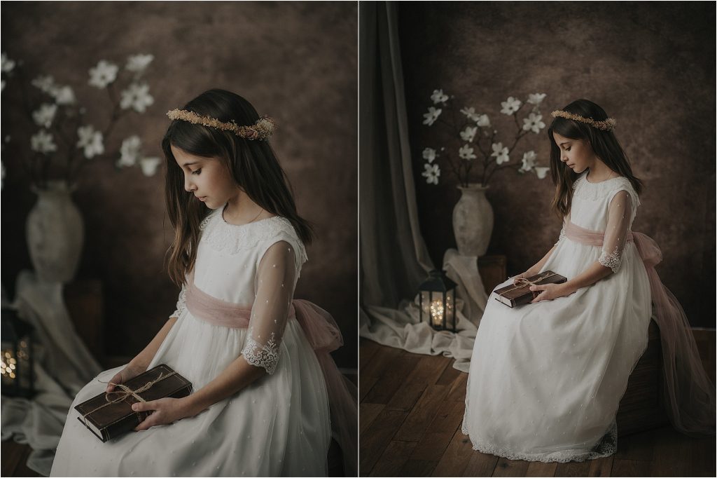 Fotografia de comunion Santiago