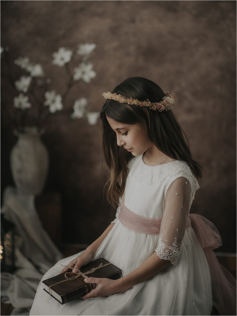 Fotografia de comunion Santiago