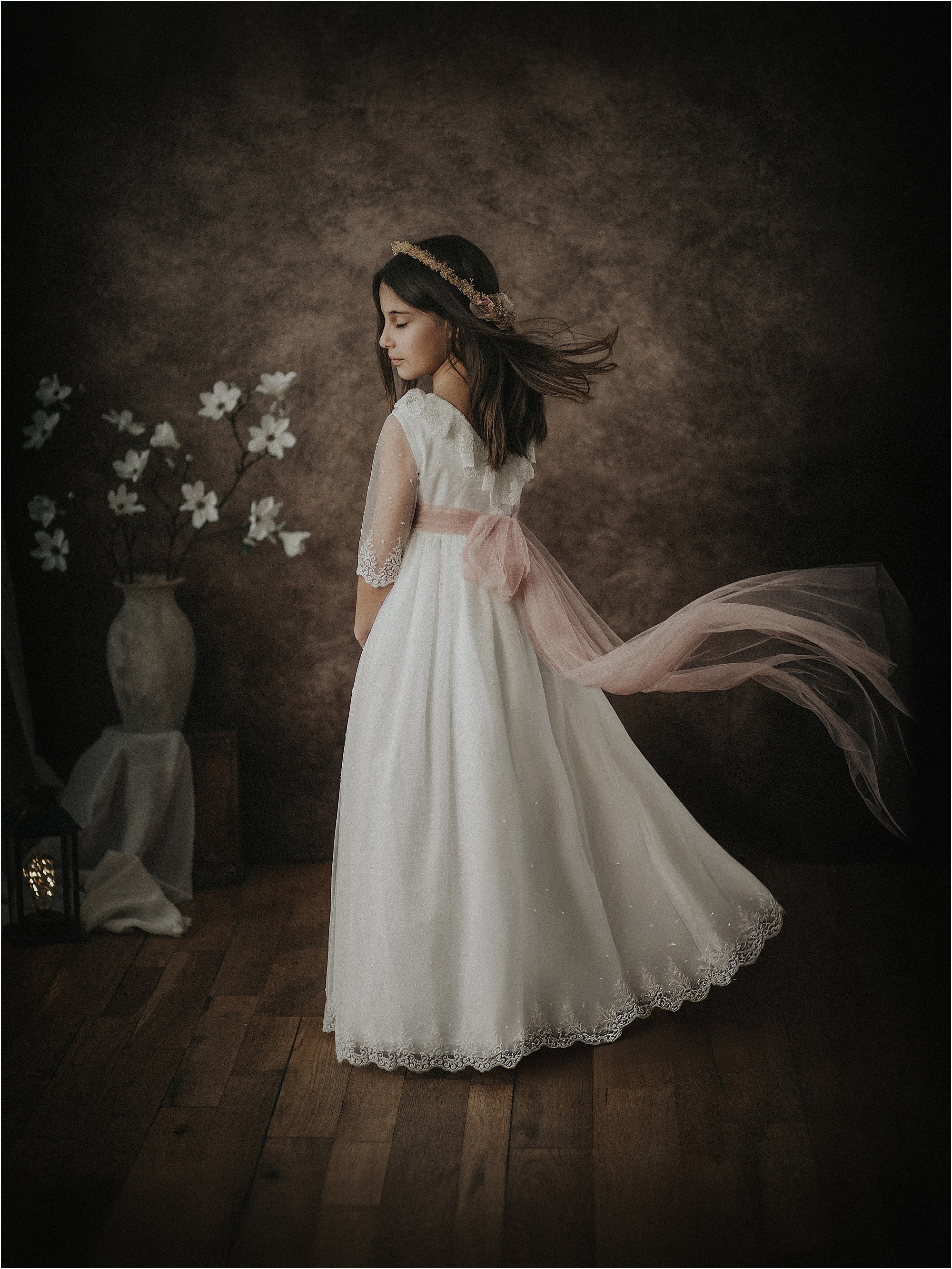 Fotografia de comunión Santiago Compostela