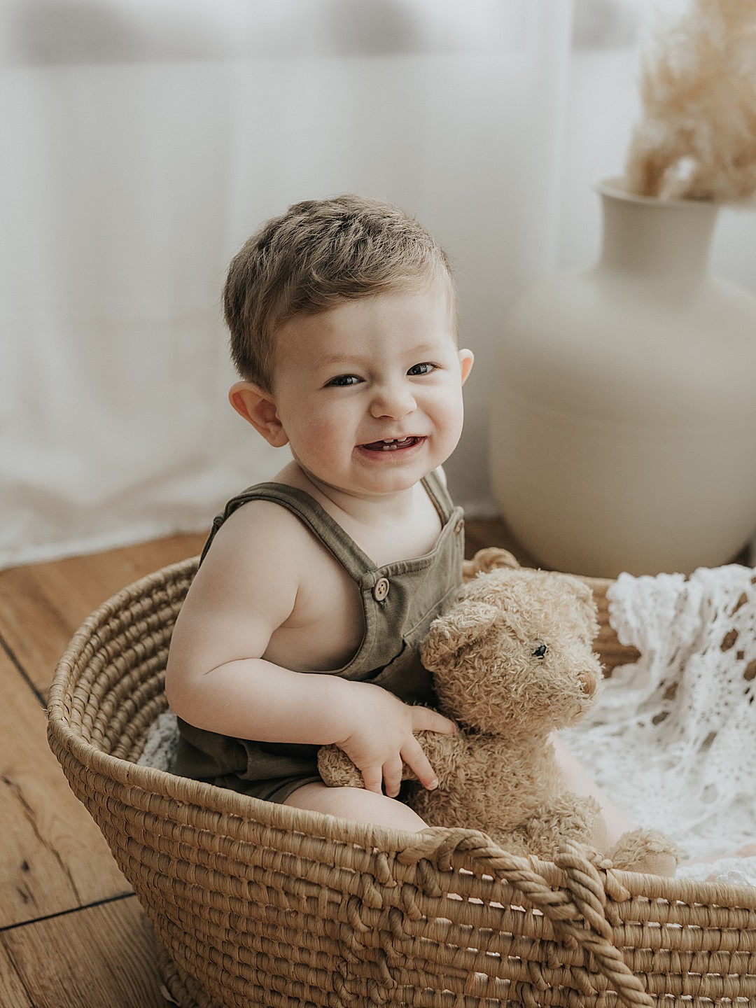 Retratos de primer cumpleaños